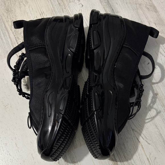 Double Standard Ballet Sneakers.  Black with Pearls size 9.5  41 - Picture 11 of 15